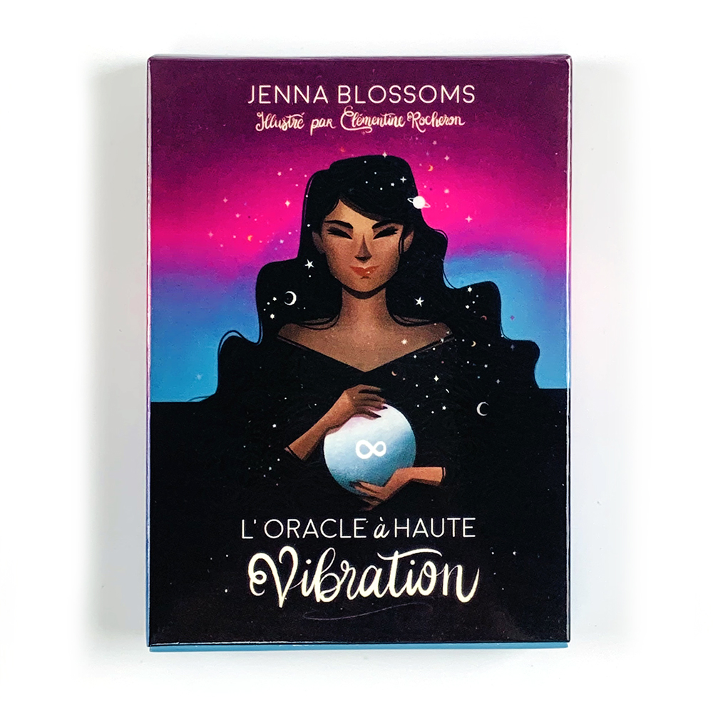 Tarot Deck With Guidebook - L'Oracle à Haute Vibration - 44-kartowy