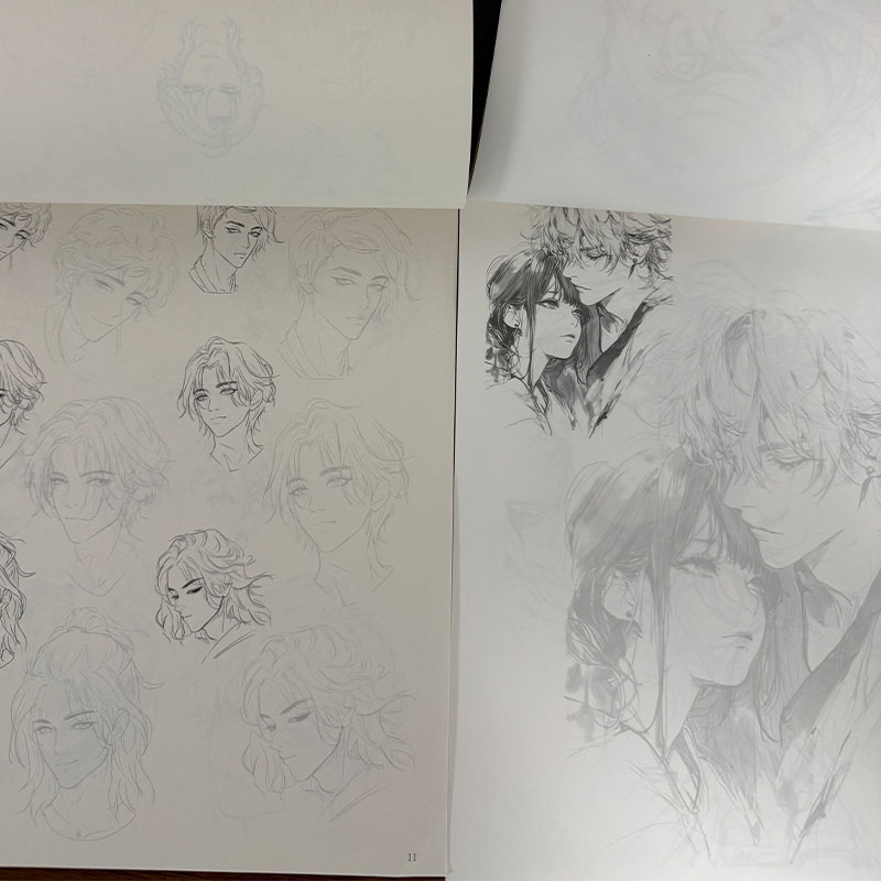 Zeszyt do kalkowania manga, ks – Chinese Calligraphy Practice Book recenzja i cena