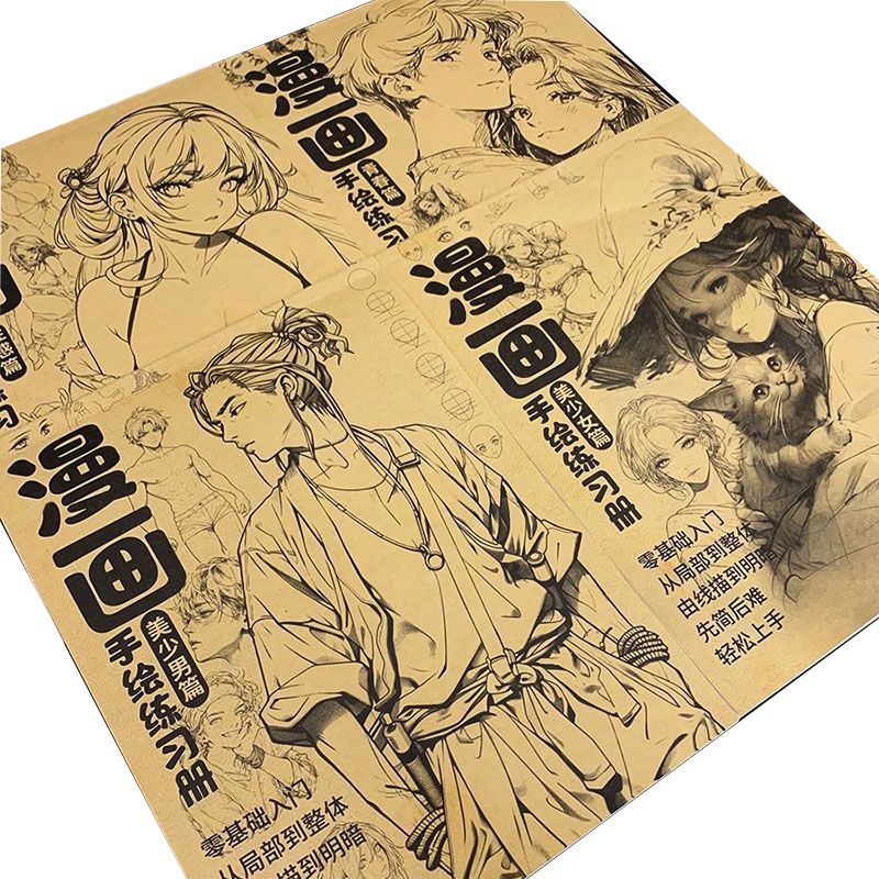 Zeszyt do kalkowania manga, ks – Chinese Calligraphy Practice Book recenzja i cena