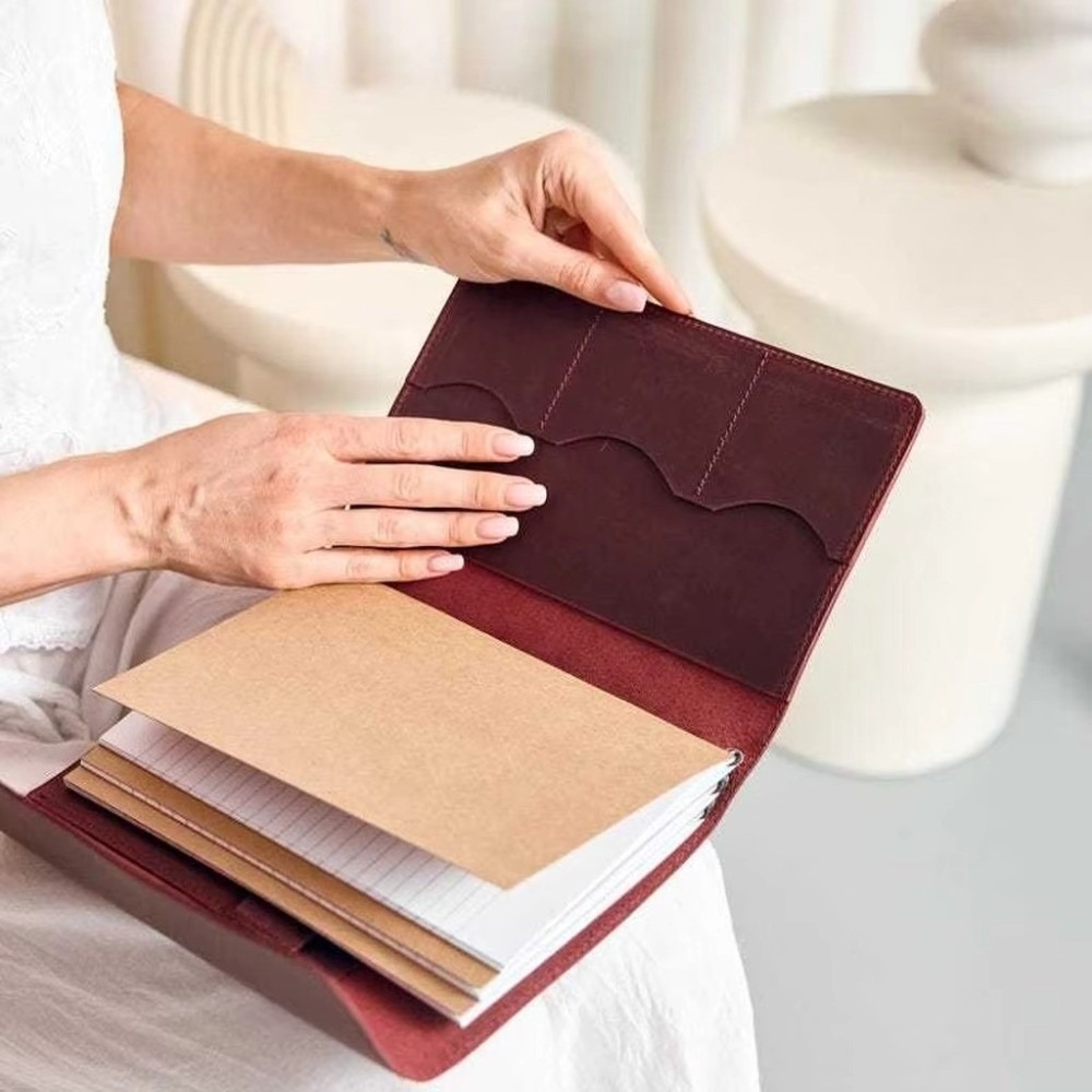 Organizer do notatnika wielokr – Vintage Leather Journal Notebook recenzja i cena