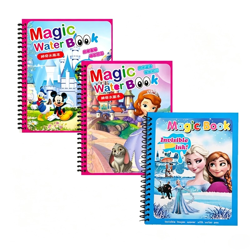 Zestaw do rysowania i malowani – Reusable Water Magic Coloring Book recenzja i cena