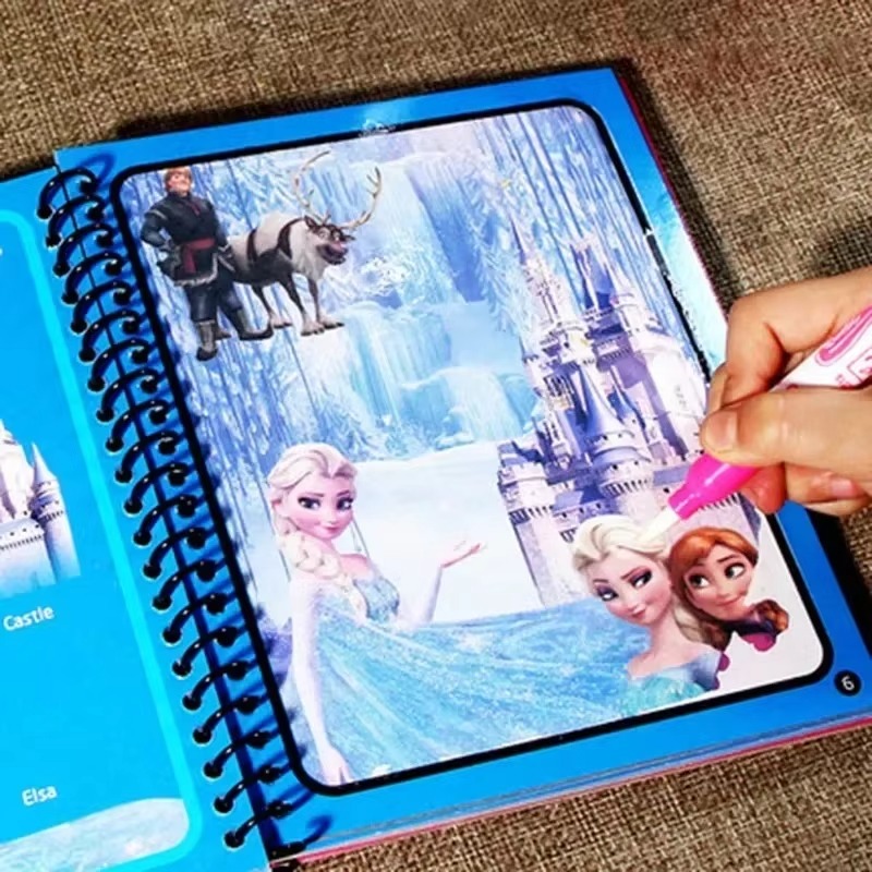 Zestaw do rysowania i malowani – Reusable Water Magic Coloring Book recenzja i cena