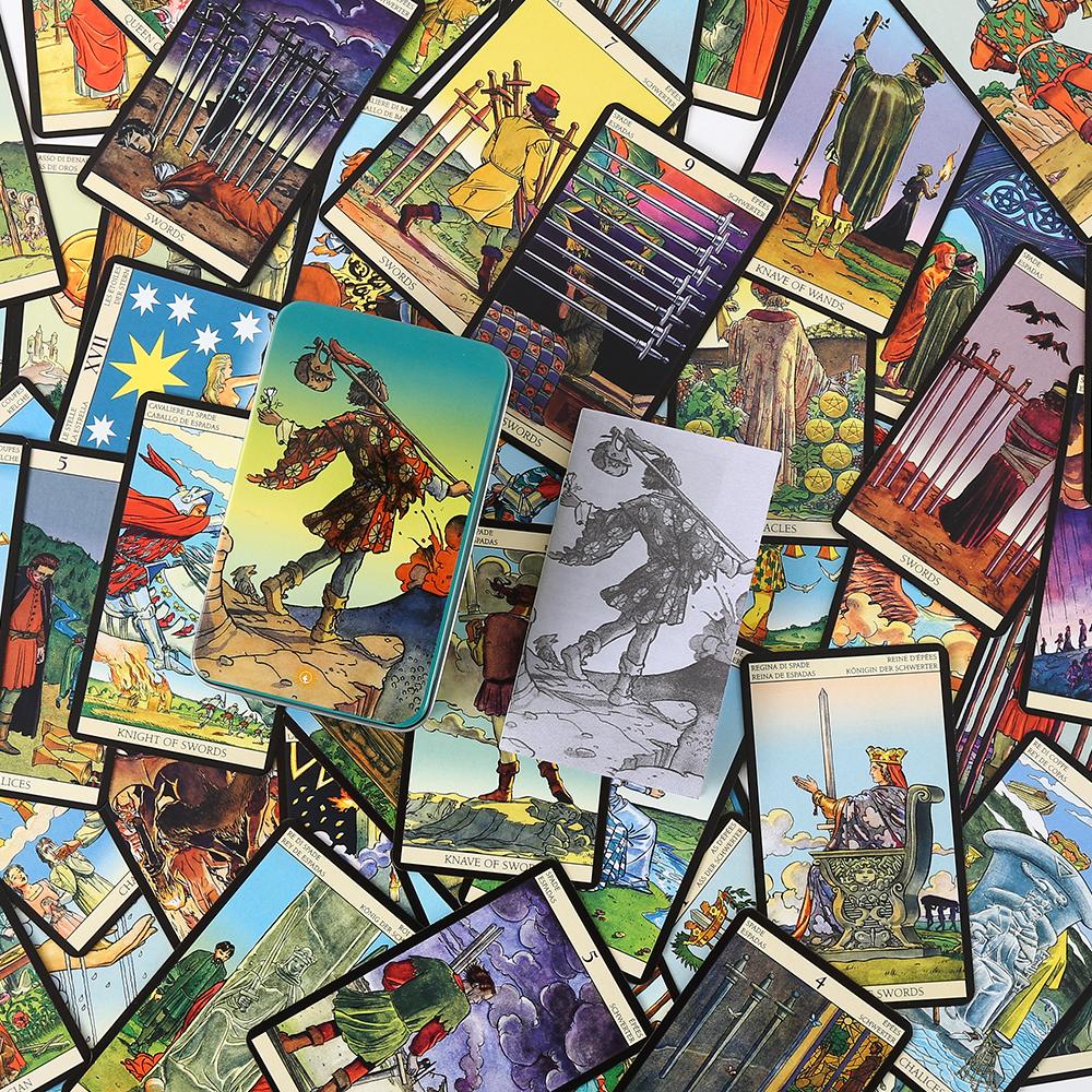 10*6 cm Nowy Tarot Wizyjny w p – Tarot Deck With Guidebook recenzja i cena