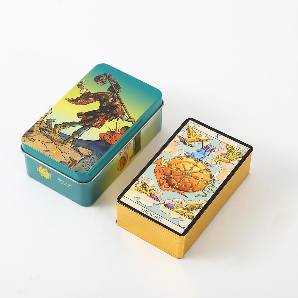 10*6 cm Nowy Tarot Wizyjny w p – Tarot Deck With Guidebook recenzja i cena
