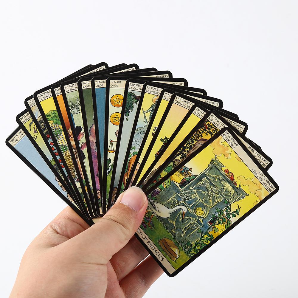 10*6 cm Nowy Tarot Wizyjny w p – Tarot Deck With Guidebook recenzja i cena