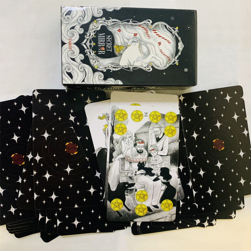 Tajne lustrzane karty tarota 8 – Tarot Deck With Guidebook recenzja i cena