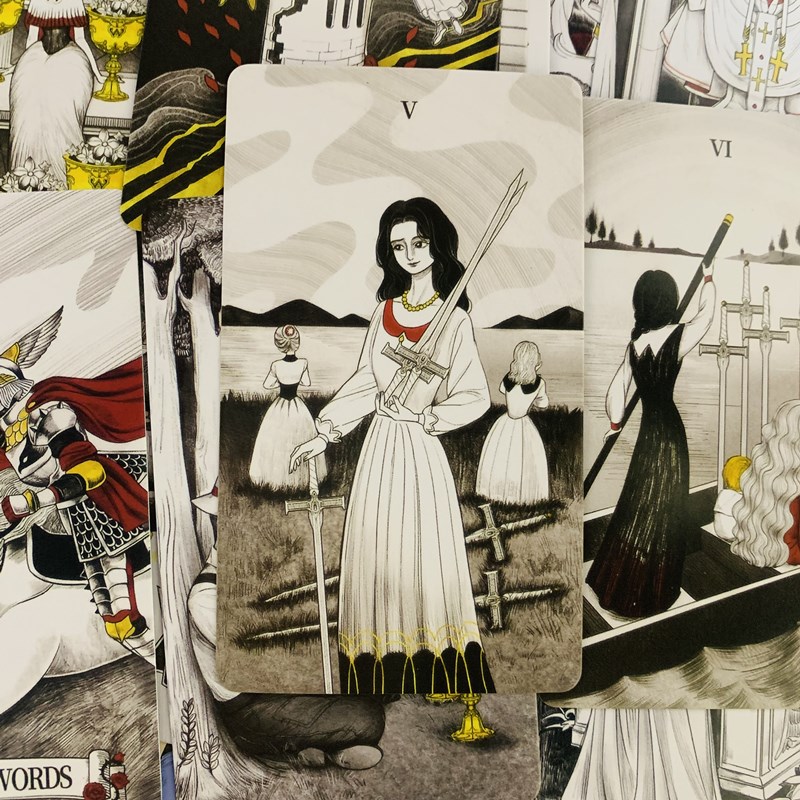 Tajne lustrzane karty tarota 8 – Tarot Deck With Guidebook recenzja i cena