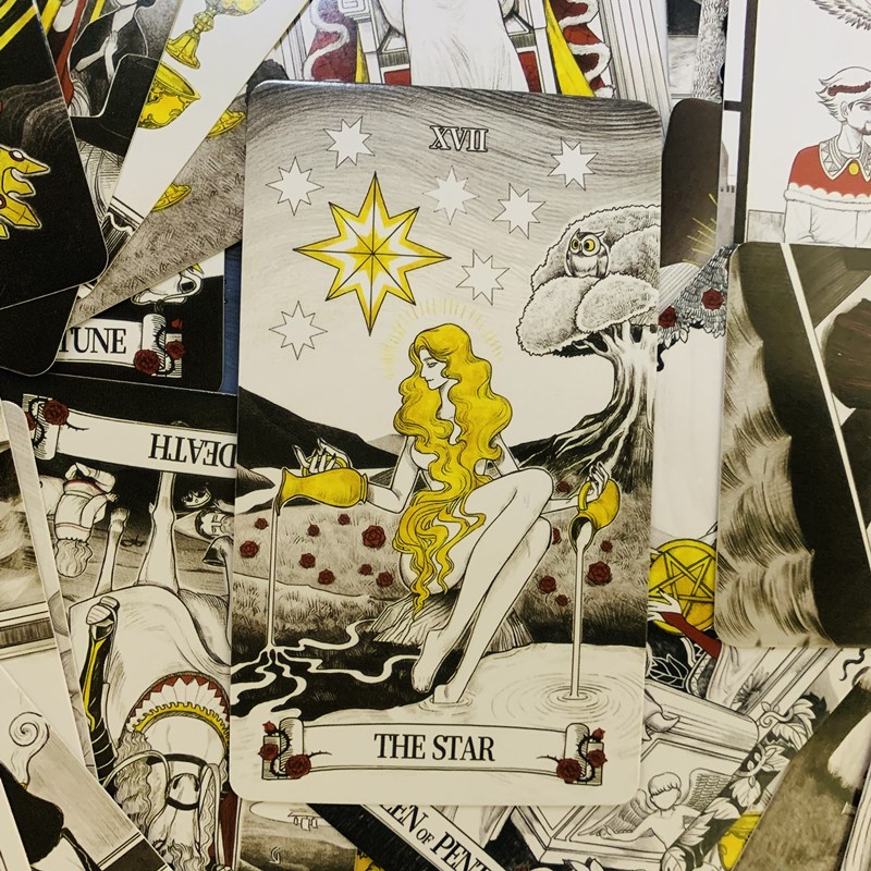 Tajne lustrzane karty tarota 8 – Tarot Deck With Guidebook recenzja i cena