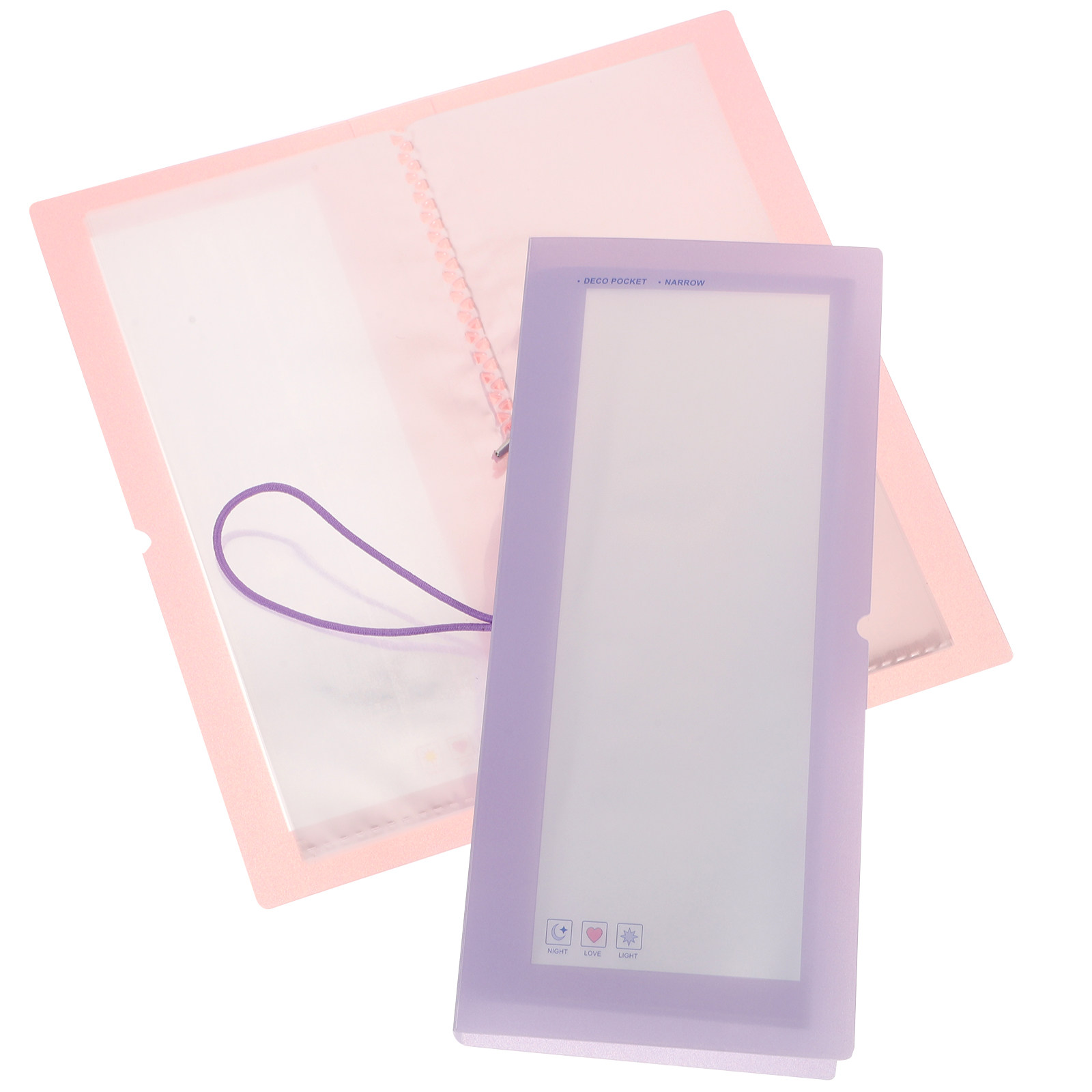 2 sztuki – przezroczysty album – Stationery Books recenzja i cena