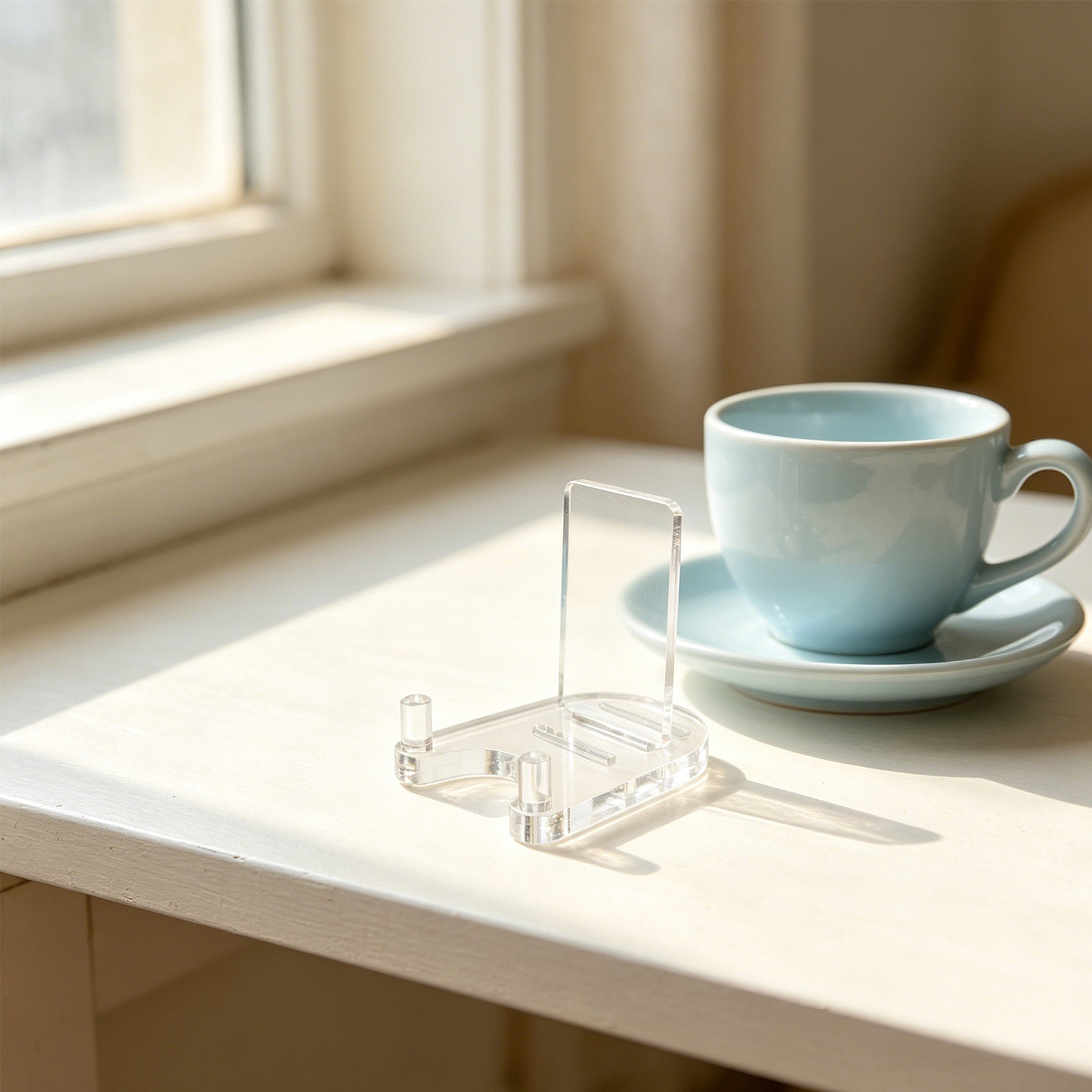 Przezroczysty stojak na talerz – Clear Acrylic Book Stand Holder recenzja i cena