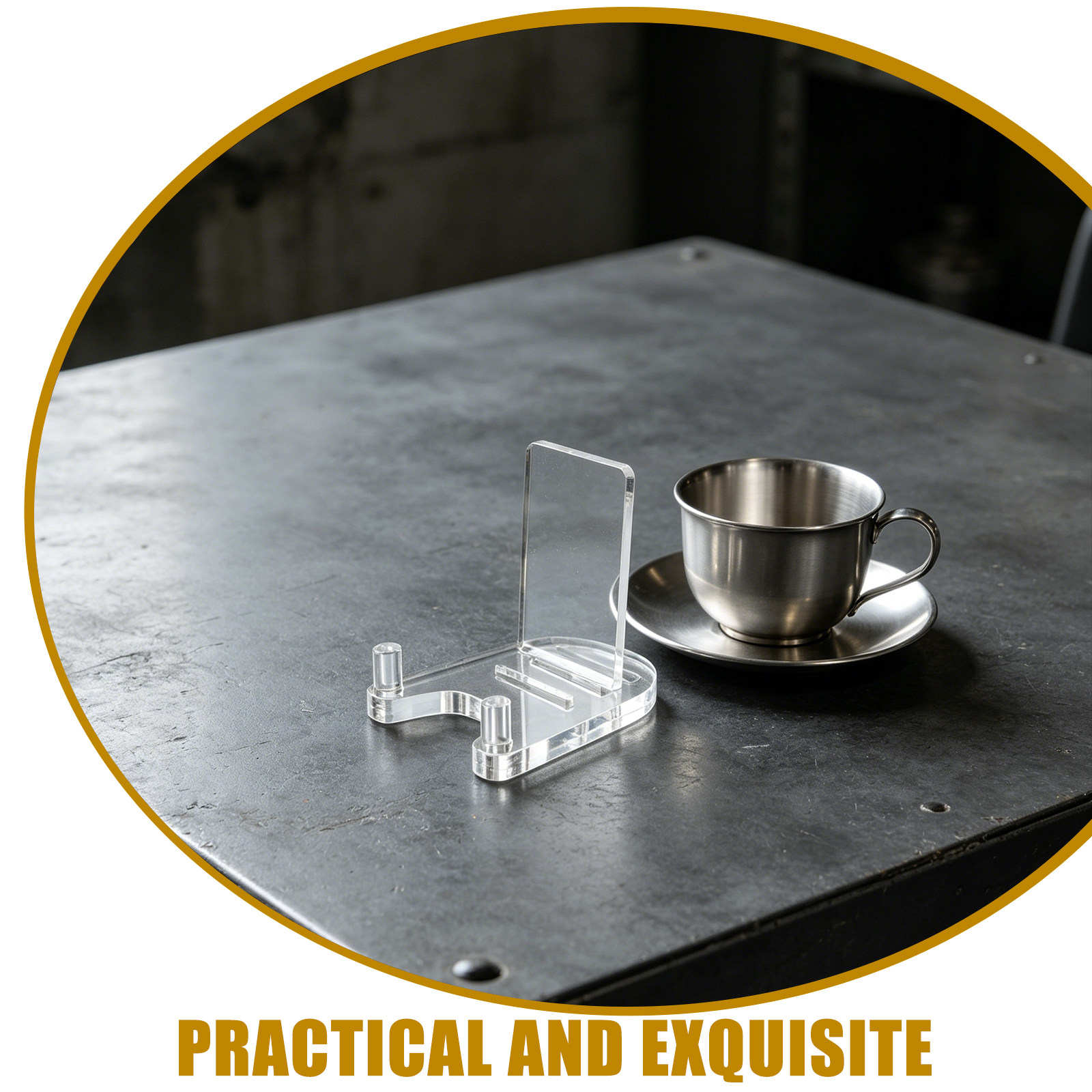 Przezroczysty stojak na talerz – Clear Acrylic Book Stand Holder recenzja i cena