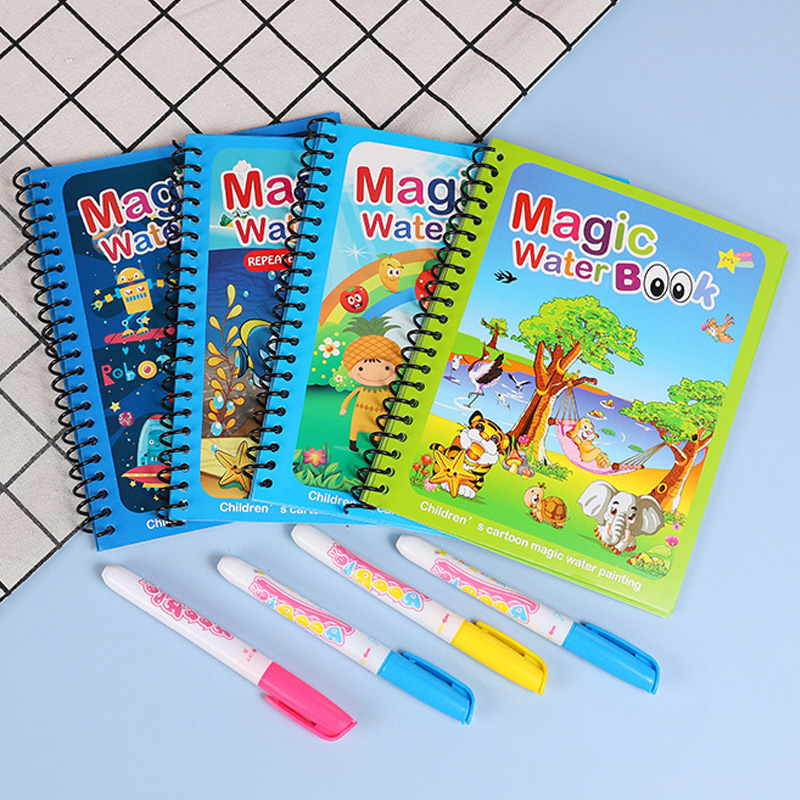 Magiczna Książeczka do Rysowan – Reusable Water Magic Coloring Book recenzja i cena
