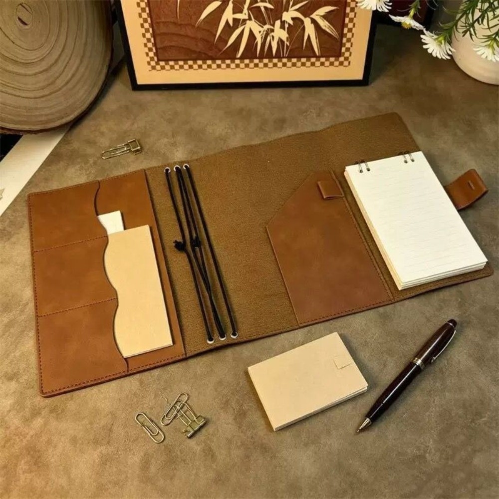 Organizer do notatnika wielokr – Vintage Leather Journal Notebook recenzja i cena