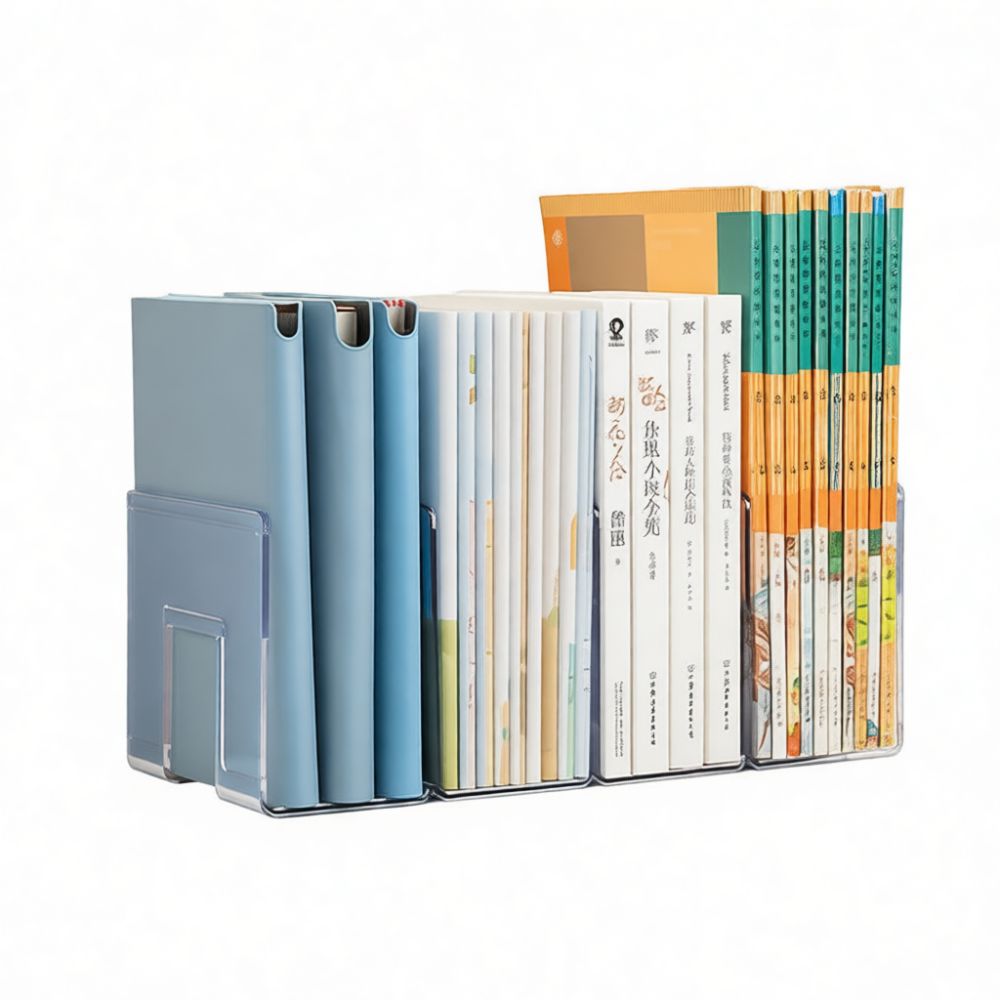 Akrylowy organizer na książki, – Clear Acrylic Book Stand Holder recenzja i cena