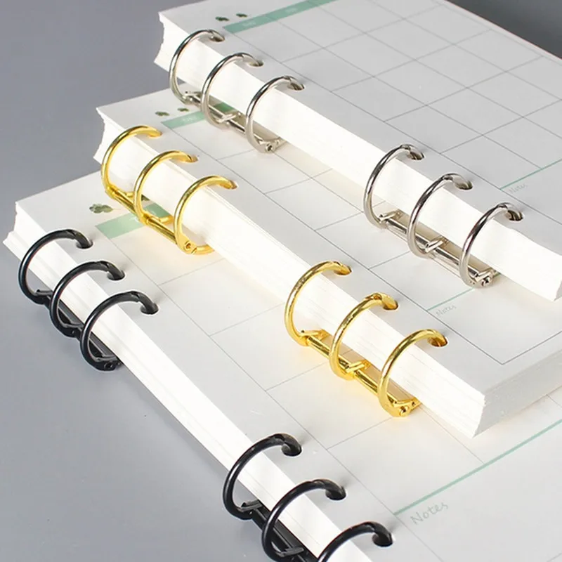 2 sztuk/zestaw metalowe pierśc – Stationery Books recenzja i cena