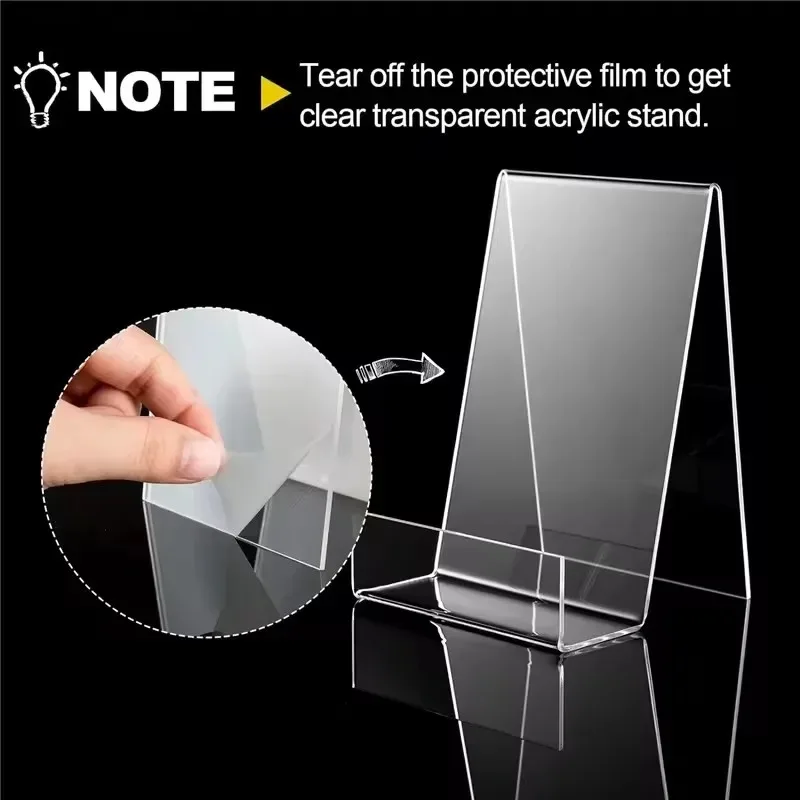 1/2/4 sztuki – przezroczysty,  – Clear Acrylic Book Stand Holder recenzja i cena
