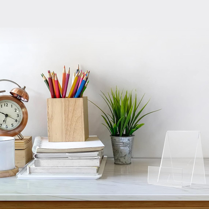 1/2/4 sztuki – przezroczysty,  – Clear Acrylic Book Stand Holder recenzja i cena