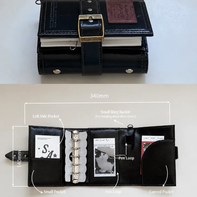 M5 – skórzany notes w stylu vi – Vintage Leather Journal Notebook recenzja i cena
