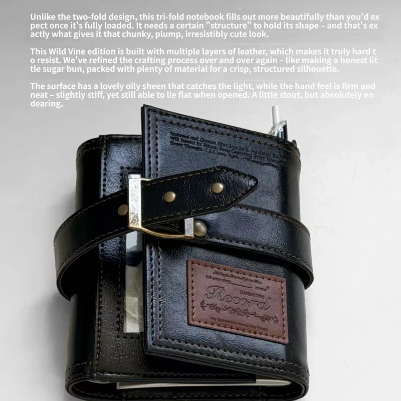 M5 – skórzany notes w stylu vi – Vintage Leather Journal Notebook recenzja i cena