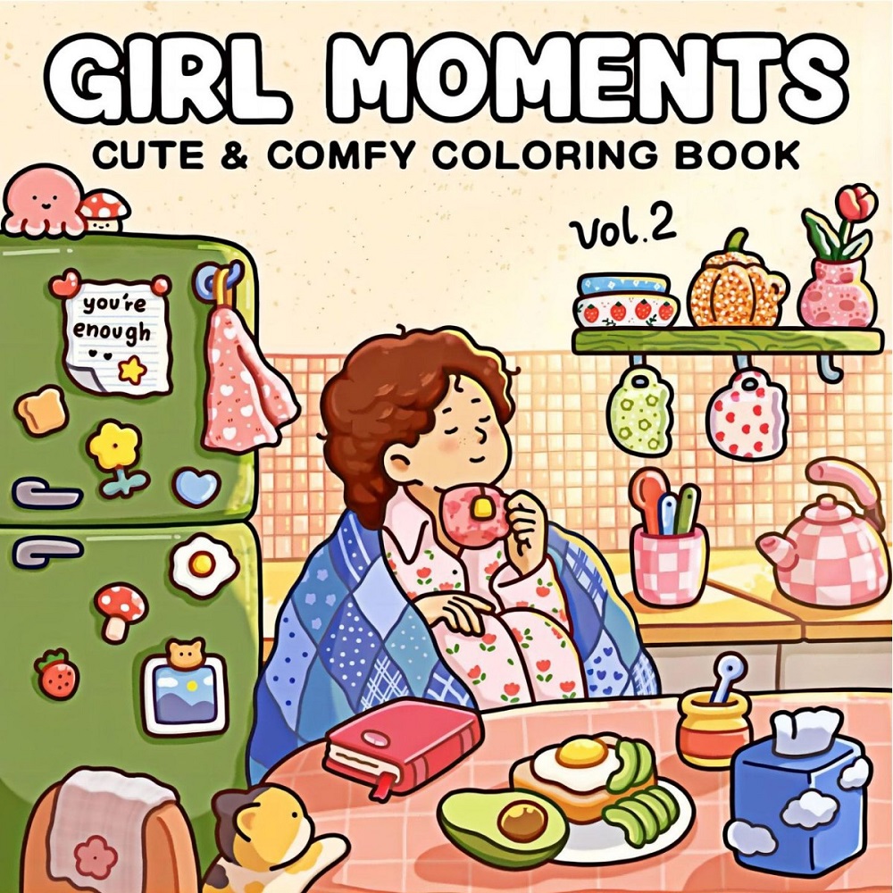 Książeczka do kolorowania dla  – Adult Coloring Book Stress Relief recenzja i cena