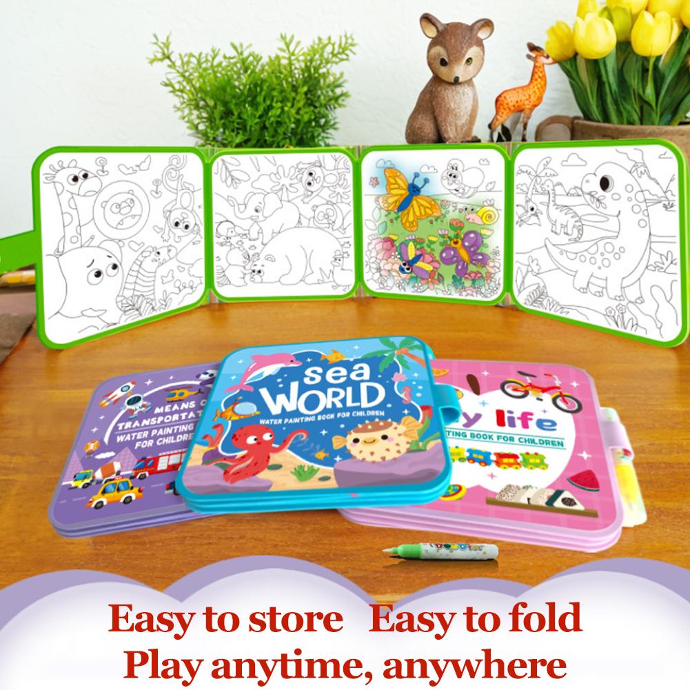 Magiczna książeczka do rysowan – Reusable Water Magic Coloring Book recenzja i cena