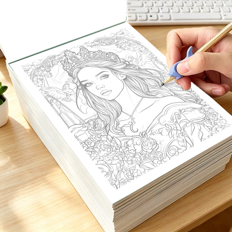 Książeczka do kolorowania dla  – Adult Coloring Book Stress Relief recenzja i cena