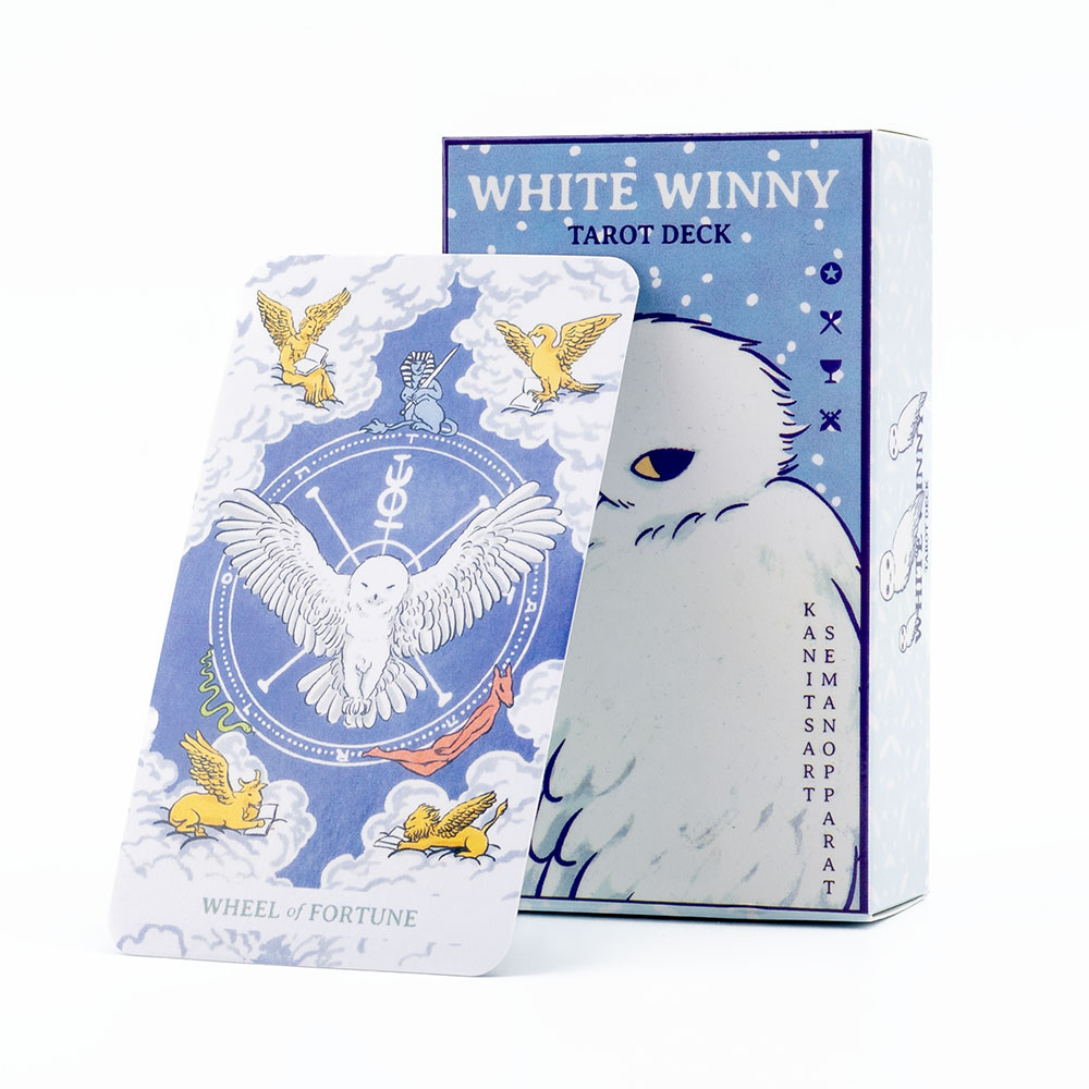 Białe Taroty Winny, angielska  – Tarot Deck With Guidebook recenzja i cena