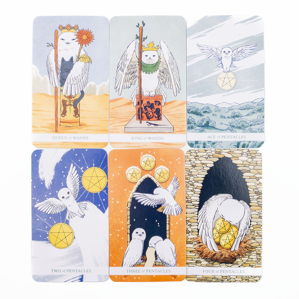 Białe Taroty Winny, angielska  – Tarot Deck With Guidebook recenzja i cena