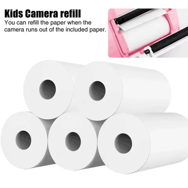 Papier termiczny do drukarek,  – Mini Pocket Thermal Printer Paper Roll recenzja i cena