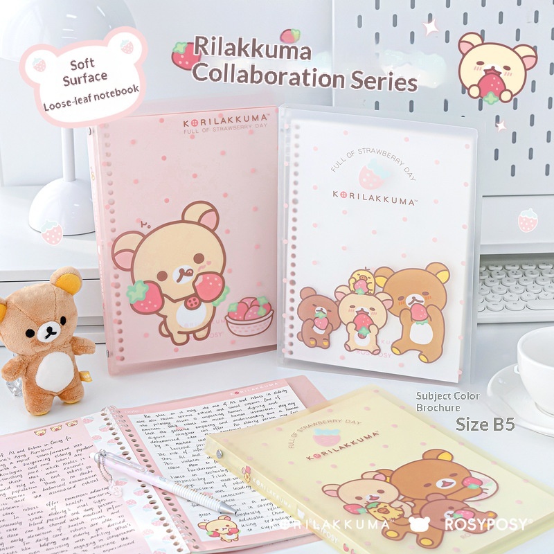 Rosyposy Korilakkuma Strawberr – Blank Sheet Music Notebook recenzja i cena