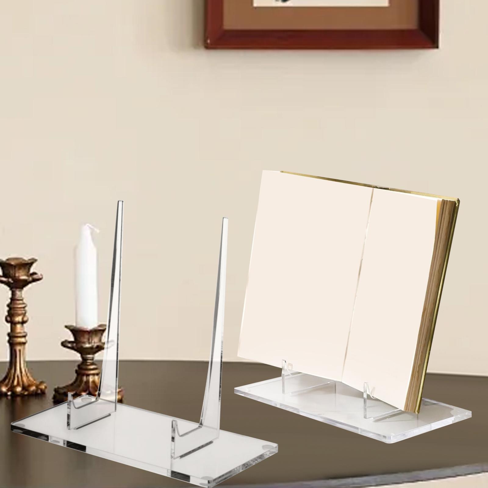 Akrylowy stojak ekspozycyjny,  – Clear Acrylic Book Stand Holder recenzja i cena
