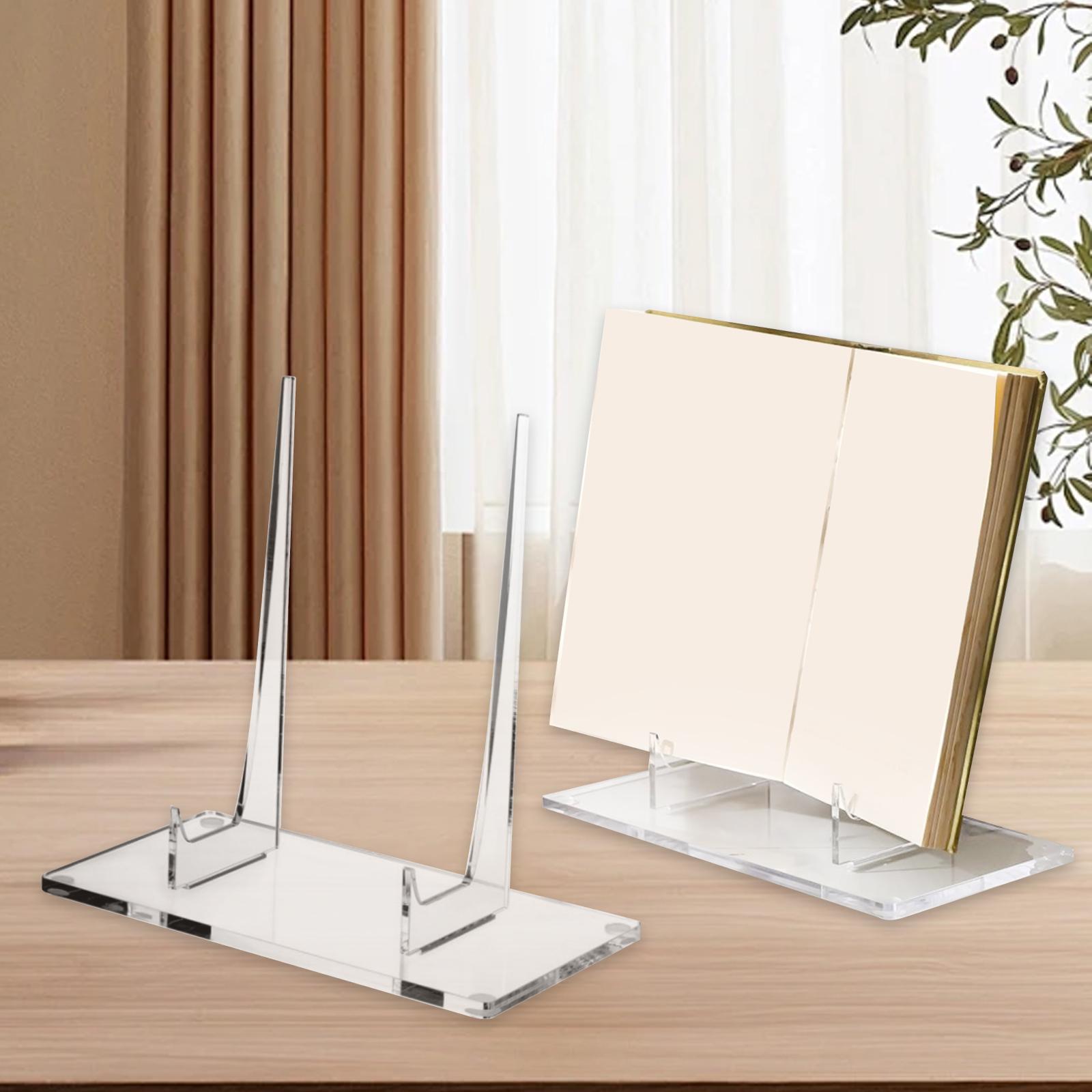 Akrylowy stojak ekspozycyjny,  – Clear Acrylic Book Stand Holder recenzja i cena