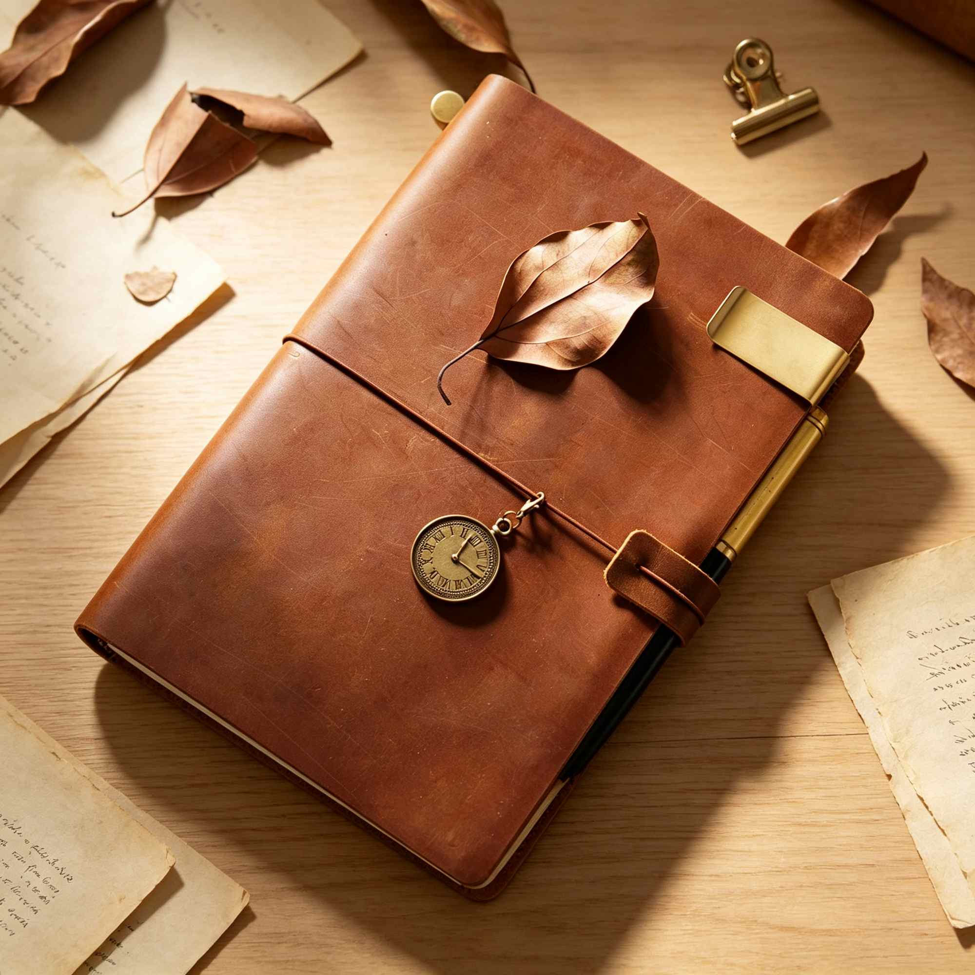 Skórzany notes w stylu „Crazy  – Vintage Leather Journal Notebook recenzja i cena
