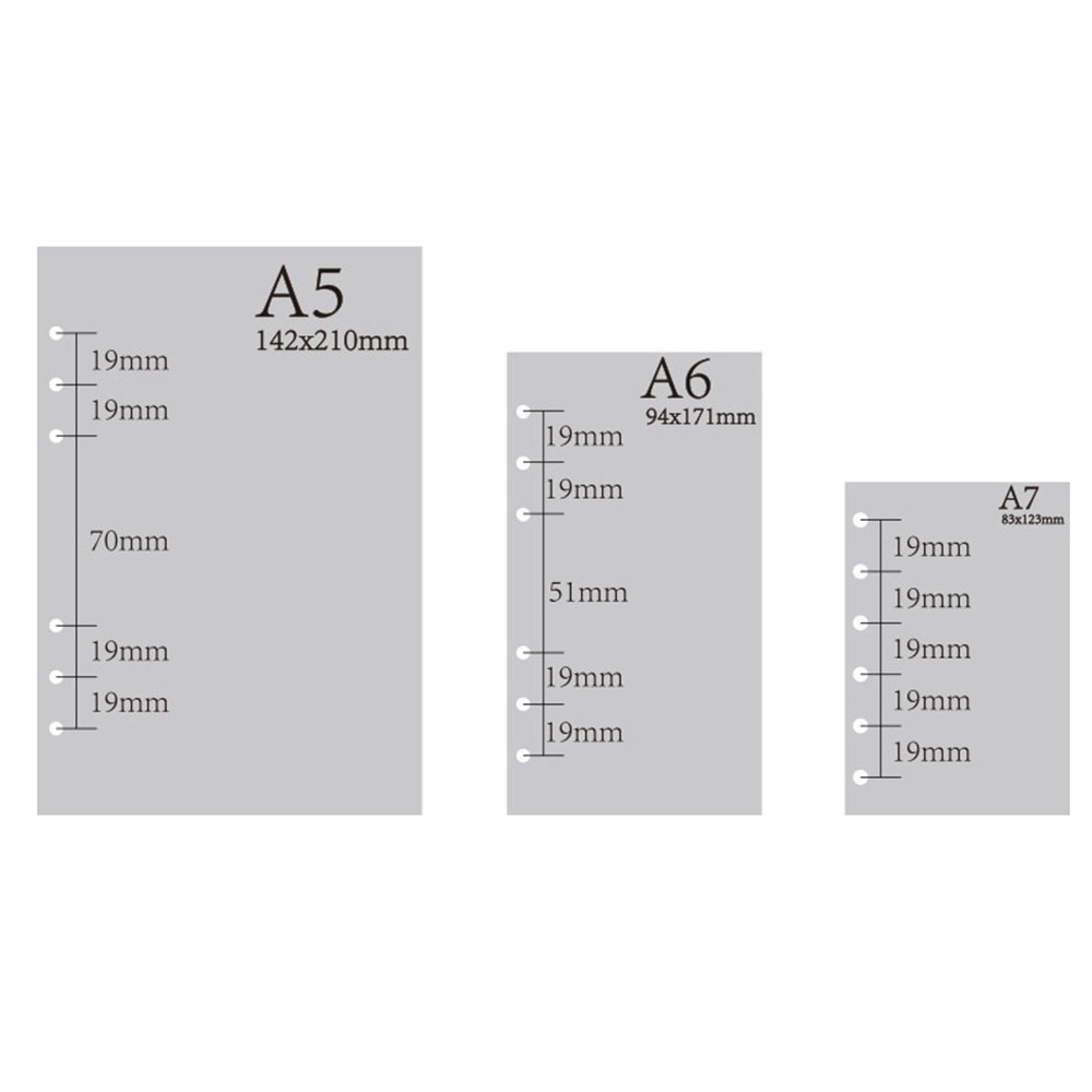 A5 A6 Loose Leaf Notebook Refi – A5 Spiral Dotted Grid Notebook recenzja i cena